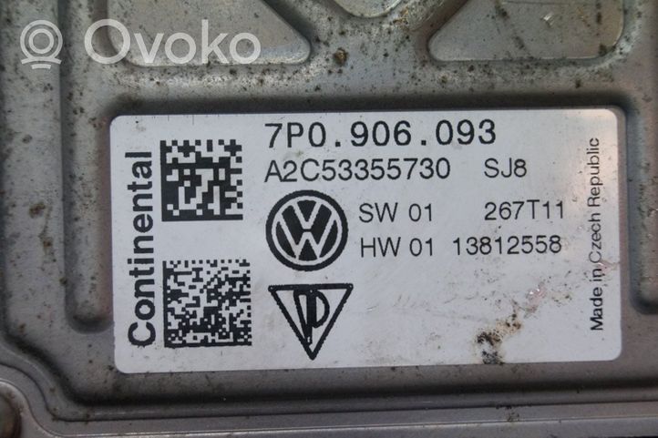Volkswagen Touareg II Sterownik / Moduł pompy wtryskowej 7P0906093