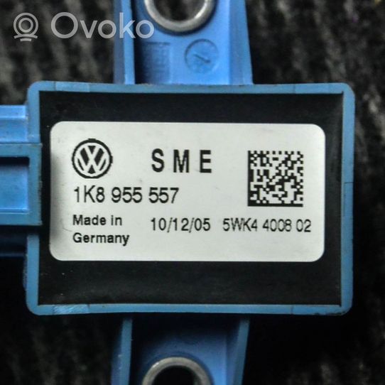 Volkswagen Scirocco Sensore d’urto/d'impatto apertura airbag 1K8955557