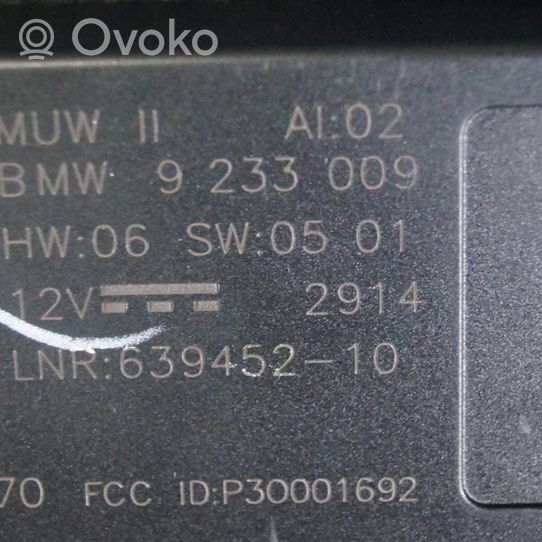 BMW 2 F22 F23 Inne wyposażenie elektryczne 9233009