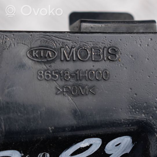 KIA Ceed Staffa di rinforzo montaggio del paraurti anteriore 865181H000
