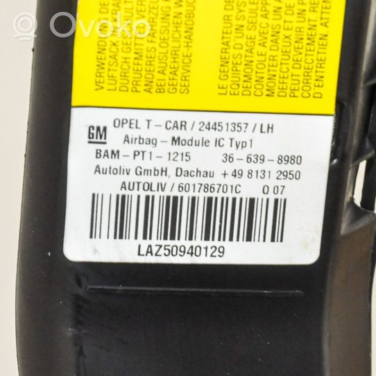 Opel Astra H Airbag de toit 24451357601921301