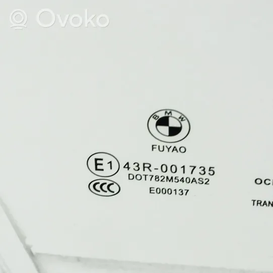 BMW 3 F30 F35 F31 priekšējo durvju stikls (četrdurvju mašīnai) 43R001735