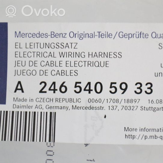 Mercedes-Benz B W246 W242 Jarrujen johtosarja A2465405933