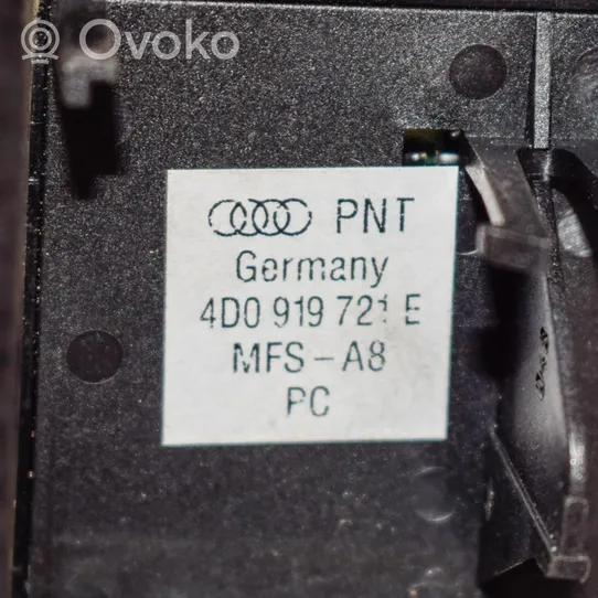 Audi A8 S8 D2 4D Autres commutateurs / boutons / leviers 4D0919721E