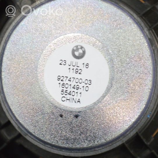 BMW X1 F48 F49 Skaļrunis (-i) pakaļējās durvīs 9274700