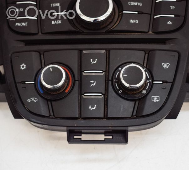 Opel Astra J Sisätuulettimen ohjauskytkin 13435154