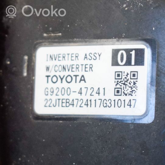 Toyota C-HR Convertisseur / inversion de tension inverseur G920047241