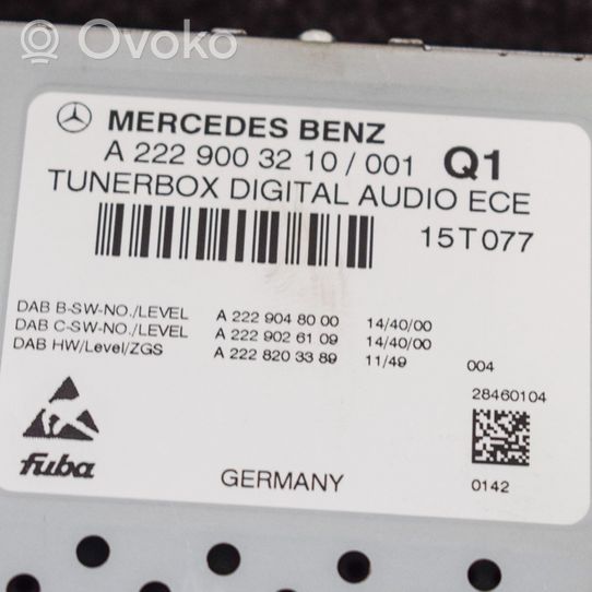Mercedes-Benz C W205 Moduł / Sterownik dziku audio HiFi 