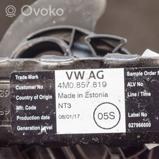 Audi A4 S4 B9 Silniczek regulacji pasów bezpieczeństwa 4M0857819