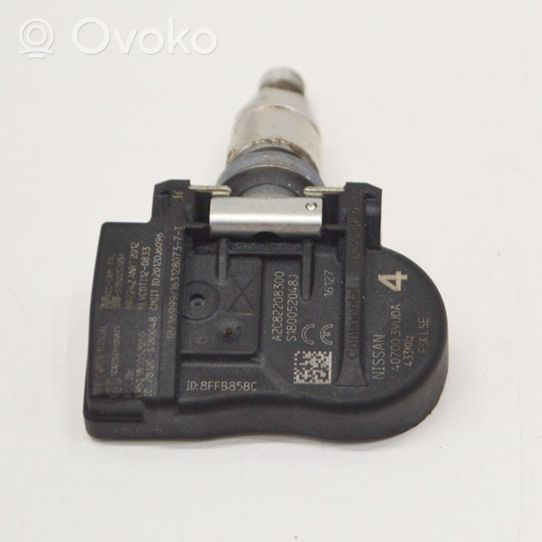 Nissan Qashqai Sensore di pressione dello pneumatico 407003VU0A