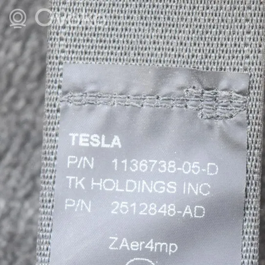 Tesla Model X Etuistuimen turvavyö 113673805D