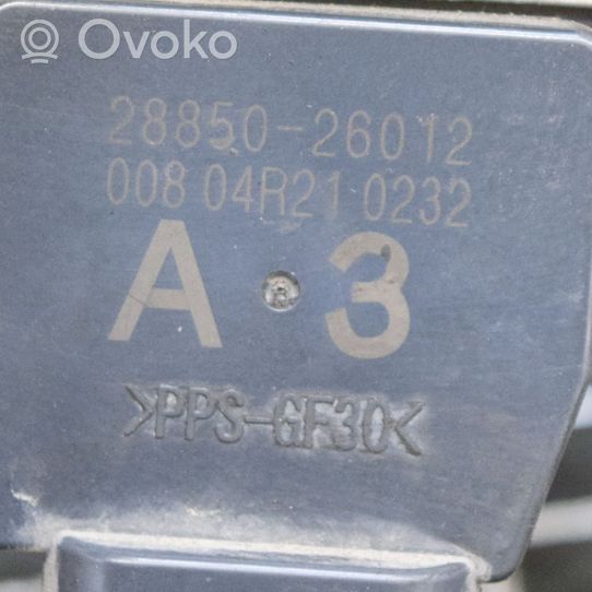 Toyota Auris E180 Câble négatif masse batterie 2885026012