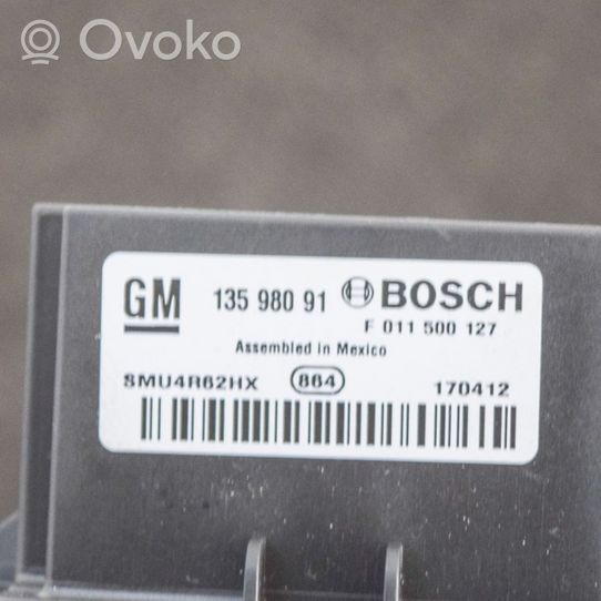 Opel Mokka X Rezystor / Opornik dmuchawy nawiewu F011500127