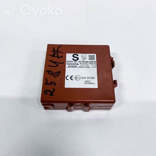 Lexus RX 330 - 350 - 400H Module de pression des pneus 1584001810