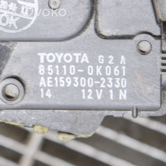 Toyota Hilux (AN10, AN20, AN30) Tiranti e motorino del tergicristallo anteriore AE1593002330