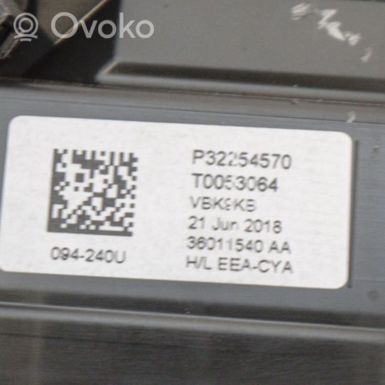 Volvo XC40 Tachimetro (quadro strumenti) 32254570