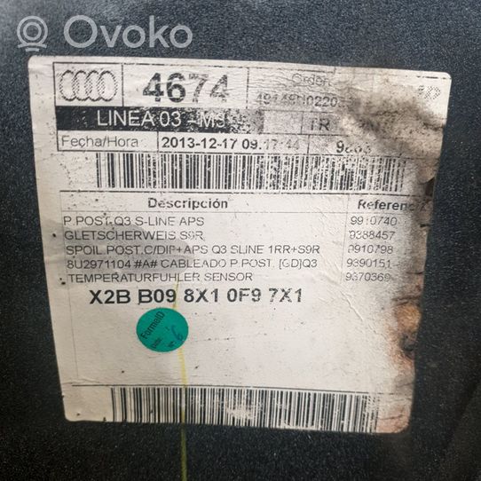 Audi Q3 8U Galinis bamperis 8U0807521H