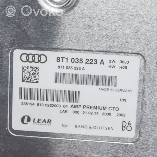 Audi Q5 SQ5 Äänentoistojärjestelmäsarja 8R0035411A