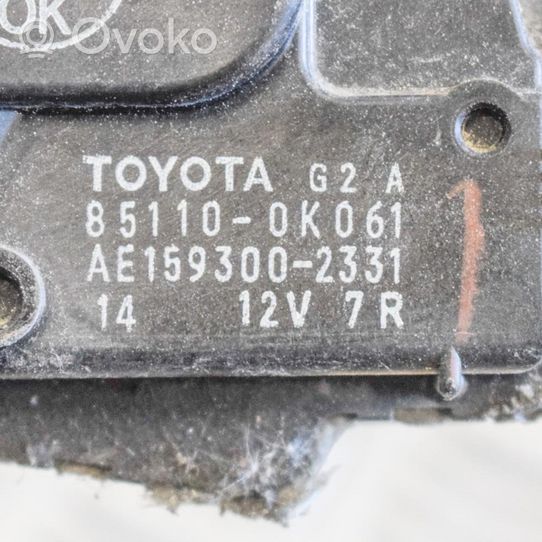 Toyota Hilux (AN10, AN20, AN30) Mechanizm i silniczek wycieraczek szyby przedniej / czołowej AE1593002331