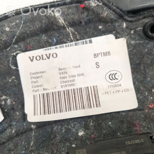 Volvo XC60 Tavaratilan sivuverhoilu 39841582