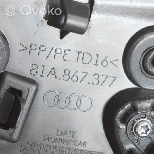 Audi Q2 - Takaoven verhoilu 81A867305