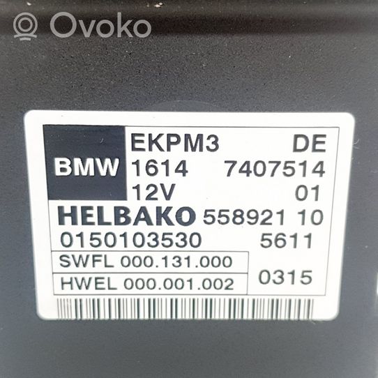 BMW 4 F32 F33 Sterownik / Moduł pompy wtryskowej 7407514