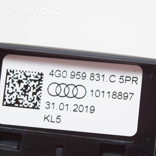 Audi Q2 - Interruttore a pulsante apertura portellone posteriore/bagagliaio 4G0959831C