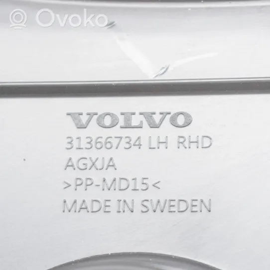 Volvo S90, V90 Kojelaudan sivupäätyverhoilu 31366734