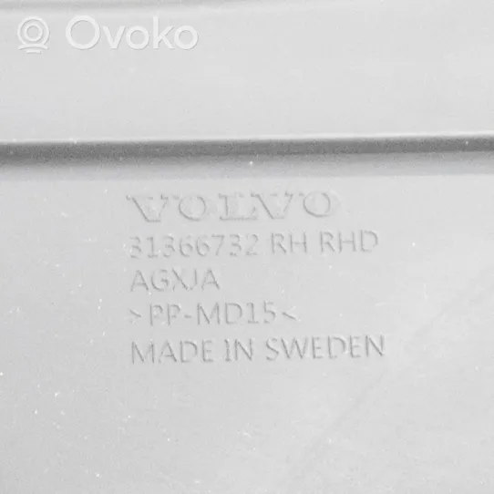 Volvo S90, V90 Kojelaudan sivupäätyverhoilu 31366732