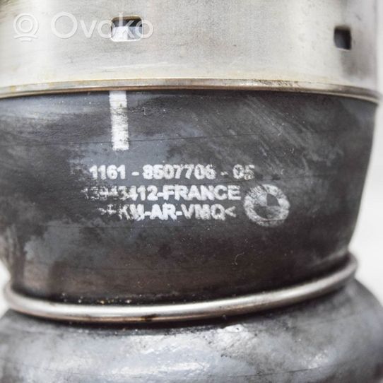 BMW 3 F30 F35 F31 Tube d'admission de tuyau de refroidisseur intermédiaire 8507706