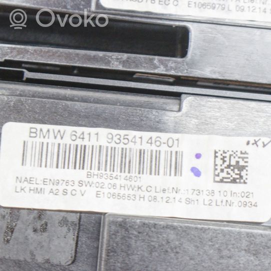 BMW 4 F36 Gran coupe Interrupteur ventilateur 9348827