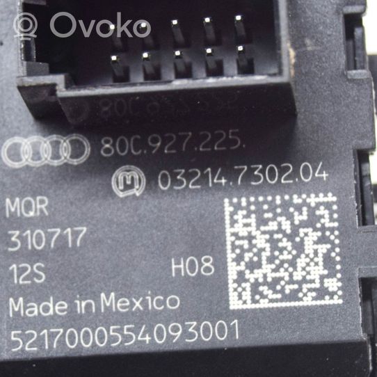 Audi Q5 SQ5 Przycisk / Włącznik hamulca ręcznego 80C927225