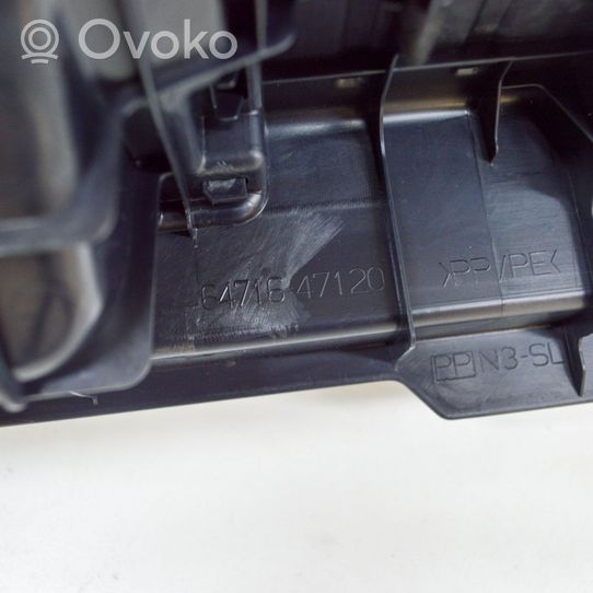 Toyota Prius (XW50) Trunk/boot sill cover protection 6471647120