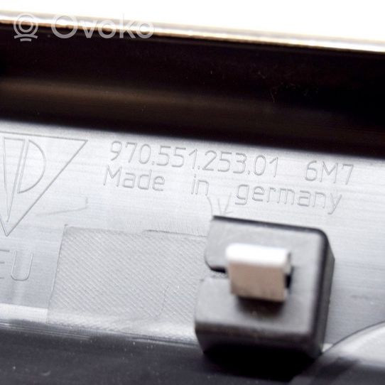 Porsche Panamera (970) Bagažinės slenksčio apdaila 97055125301