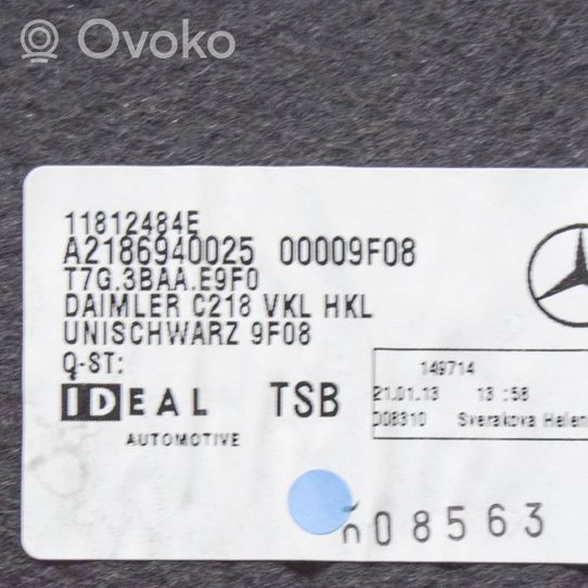 Mercedes-Benz CLS C218 X218 Отделка задней крышки A2186940025