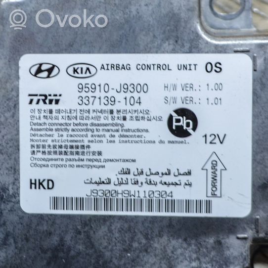 Hyundai Kona I Module de contrôle airbag 337139104