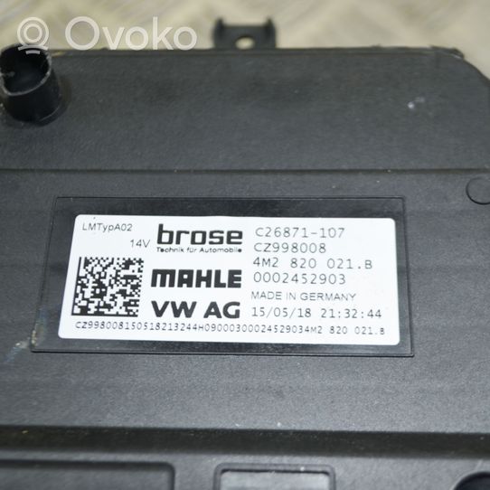 Audi A4 S4 B9 Pulseur d'air habitacle 4M2820021B