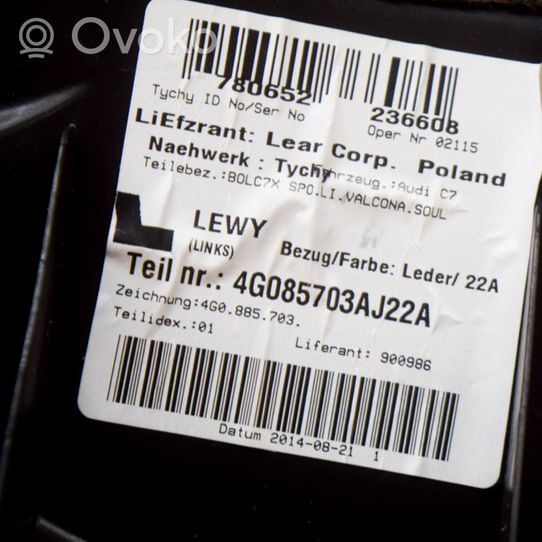 Audi A6 S6 C7 4G Inne części wnętrza samochodu 2300047L