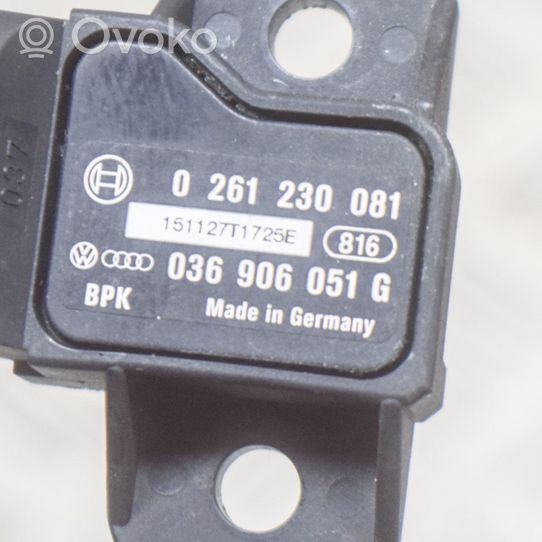 Audi Q5 SQ5 Czujnik ciśnienia powietrza 0261230081