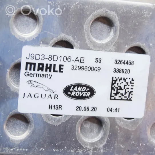 Jaguar I-Pace Wentylator baterii pojazdu hybrydowego / elektrycznego J9D38D106AB