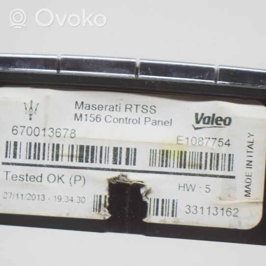 Maserati Quattroporte Kit interrupteurs E1087754