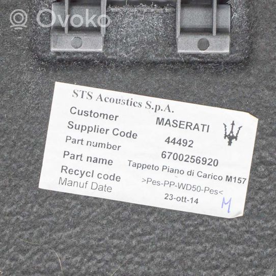 Maserati Ghibli Tavaratilan kaukalon tekstiilikansi 670025692