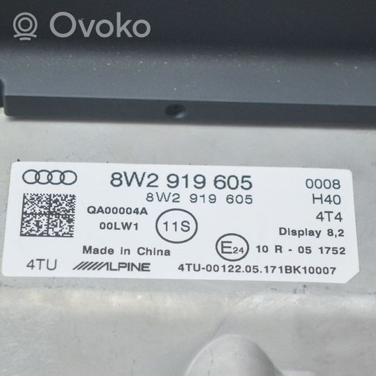 Audi A5 Écran / affichage / petit écran 8W2919605