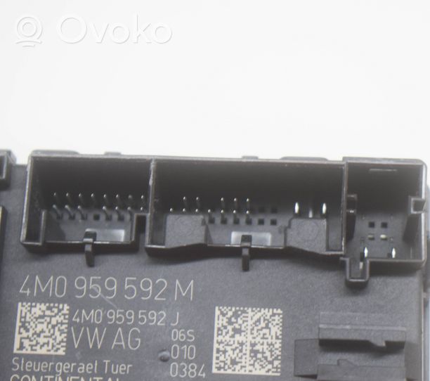Audi Q7 4M Oven ohjainlaite/moduuli 4M0959592M