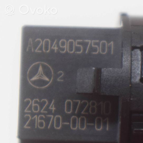 Mercedes-Benz E A207 Auringonvaloanturi A2049057501