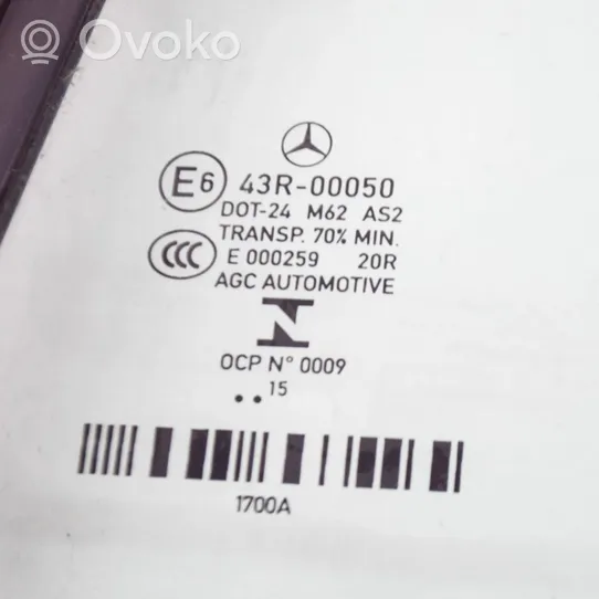 Mercedes-Benz E A207 Szyba karoseryjna tylna 43R00050