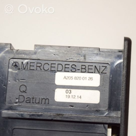 Mercedes-Benz C W205 Câble adaptateur AUX A2058200126