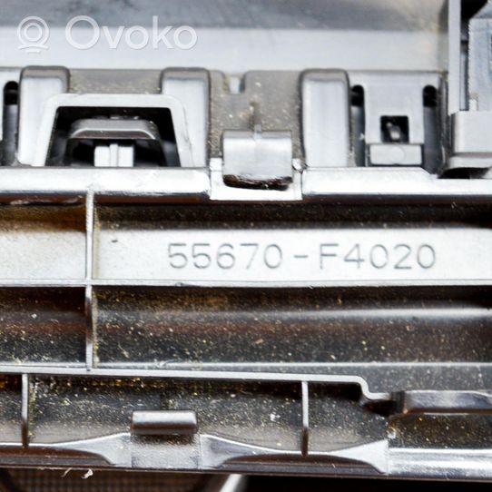 Toyota C-HR Garniture, panneau de grille d'aération 55670F4020