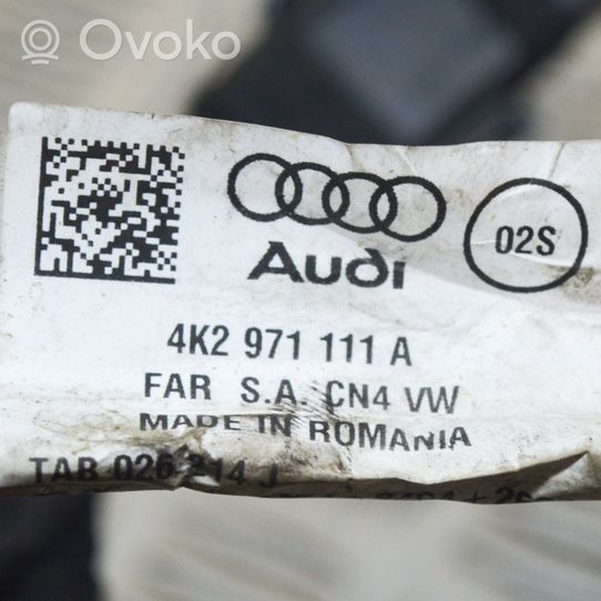 Audi A7 S7 4K8 Faisceau câbles de frein 4K2971111A