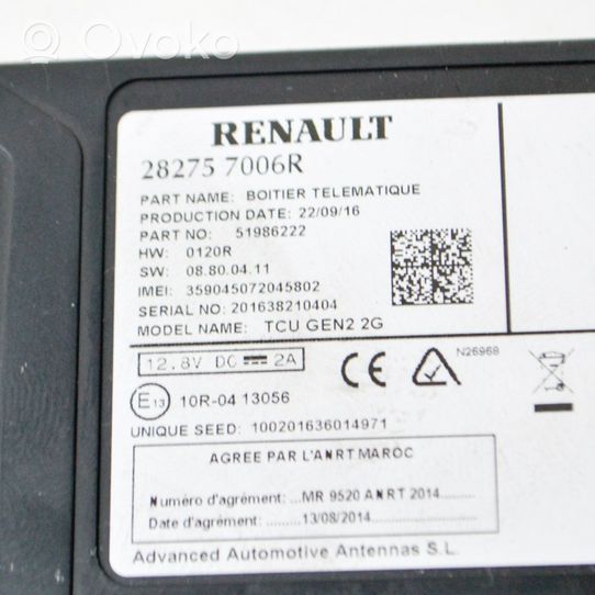 Renault Kadjar Kiti prietaisai 282757006R